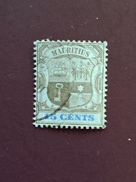 Mauritius SG 150 kas 15c  Herby