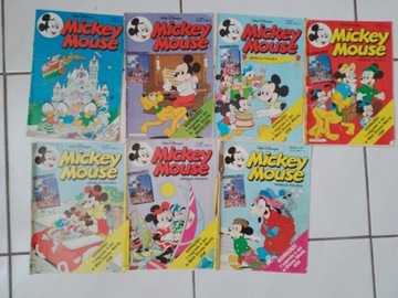 Komiksy Mickey Mouse Disney Myszka Mickey 1991