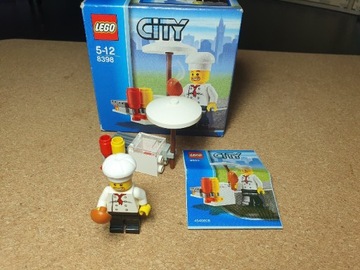 Lego City 8398 Grillowanie, kucharz