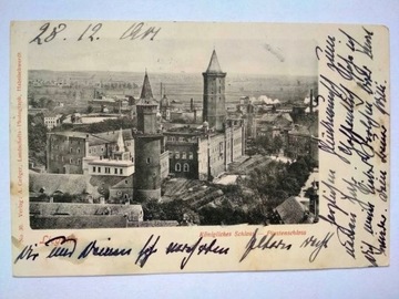 LEGNICA Liegnitz pałac schloss zamek panorama 1901