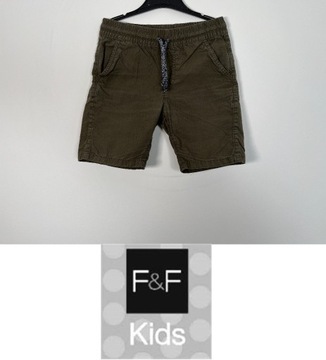 F&F Kids Spodnie Spodenki krótkie chłopiec 6-7