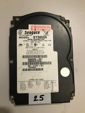 (25) Seagate ST3850A 850,5 MB ATA Sprawny test