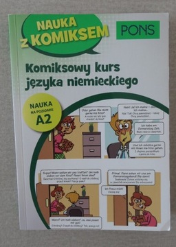 Komiksowy kurs języka niemieckiego A2