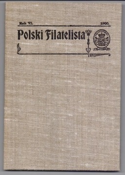 Polski Filatelista rocznik 1900 - reprint