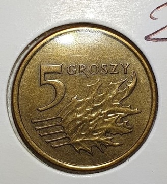 5 groszy 2003  N: 48.000.000 szt. ,Polska