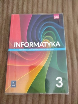 Informatyka 3 Liceum i Technikum Zakres podstawowy