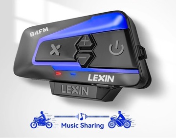 Intercom LEXIN PRO - Bluetooth 5.0 - zasięg 2000 m