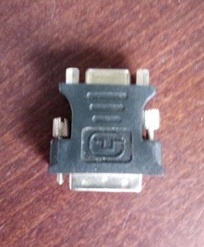 Przejściówka adapter DVI D-SUB VGA