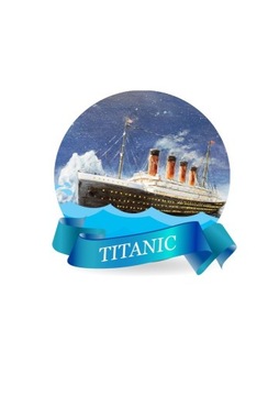 WYDRUK NA PAPIERZE SKROBIOWYM TORT A4 TITANIC