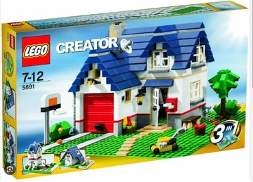 LEGO CREATOR 5891 Miły domek z pudełkiem