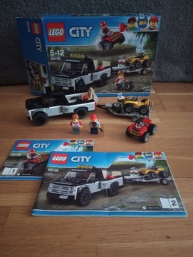 Lego City 60148 ATV Race Team kompletny