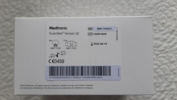 sensor GUARDIAN 3 do CGM Medtronic