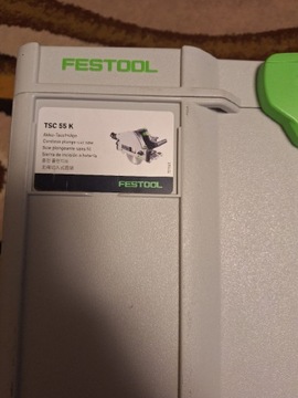  zaglebiarka  festool tsc 55k  aku 2baterie szyna 