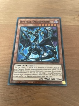 Yugioh Bystial Druiswurm Holo