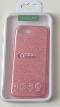 ETUI iPHONE 7 8 SE 2020 Różowe