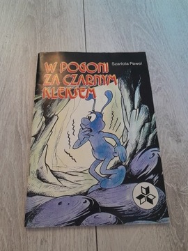 KOMIKS W POGONI ZA CZARNYM KLEKSEM WYDANIE 1 1989