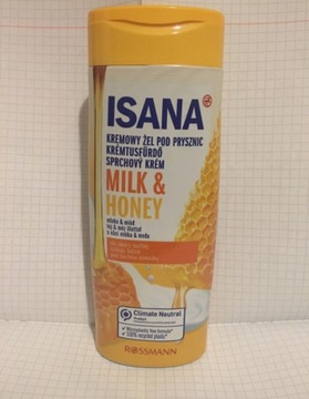 Isana Kremowy żel pod prysznic Milk & Honey