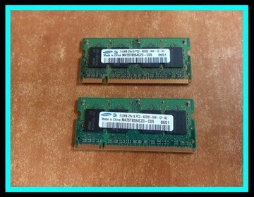 Samsung 2x512 MB M470T6554CZ3-CD5 DDR2 PC2-4200S