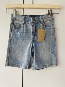 Krótkie spodenki jeans Mango Kid roz110 nowe #110