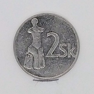 Moneta 2 korony Słowacja 1995