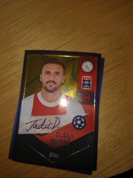 Naklejka Dusan Tadic z autografem