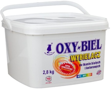 Wybielacz tlenowy OXY-BIEL 2,8 kg * Produkt Polski