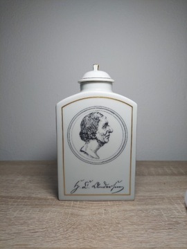 Porcelanowa okazjonalna butelka na herbatę B&G