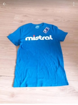 T-shirt męski rozmiar 44/46 nowy z mistral 