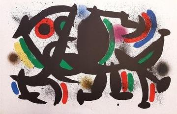 Joan Miro Litografia oryginalna VIII
