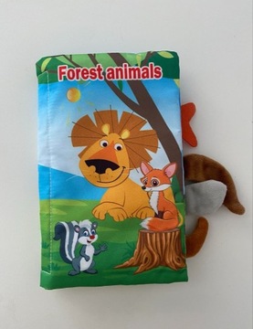 Miękka książeczka sensoryczna "Animals"