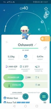 Pokemon Oshawott shine