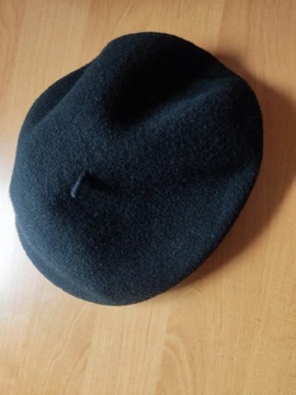 Czapko-beret, wełna 