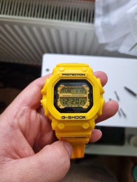 Zegarek Casio G-shock gx-56bb żółty custom 