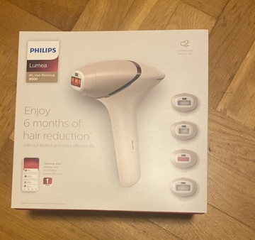 Philips Lumea 9000 BRI957 z 4 nasadkami