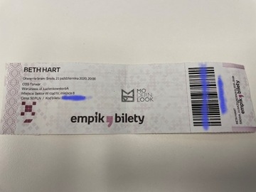 Bilet Beth Hart Warszawa 03.12.2022