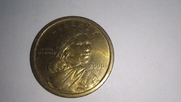 1 dolar USA  2000 r Sacajawea (2922)