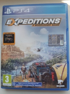 Expeditions: a mudrunner game  ps4 ps5 gra offroad