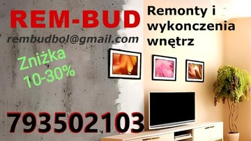 REM-BUD Bolesławiec.Remonty i wykończenia wnętrz 