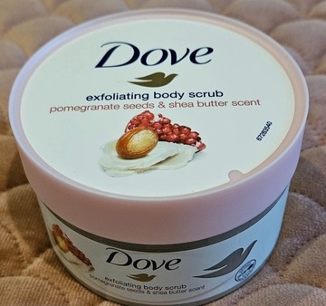 Dove Body Scrub Granat & Masło Shea 225ml.