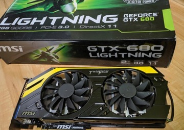 Karta Graficzna MSI GTX 680 Lightning