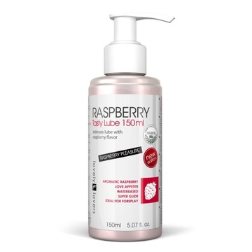 MALINOWY ŻEL INTYMNY RASPBERRY TASTY LUBE 150 ml