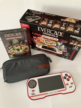 Konsola Evercade Handheld ekran IPS codemasters 