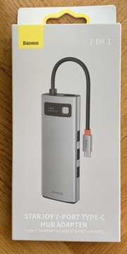 Baseus 7in1 USB-c hub hdmi rj45