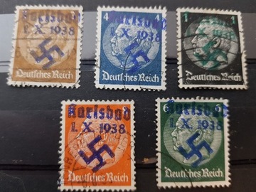 CSRS-Niemcy, DR-(Nadruk-1938r.)-zestaw