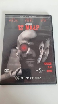 12 małp DVD PL (Gilliam, Bruce Willis, Brad Pitt)