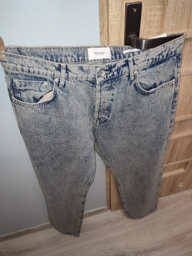 Spodnie jeansowe Reserved denim relax 