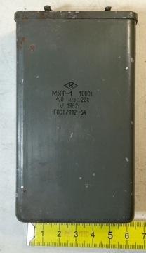 Kondensator MBGP-1 4uF 1000V