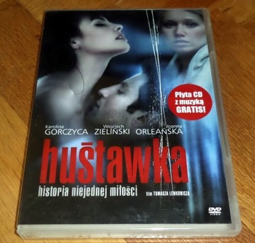 HUŚTAWKA 2010 dvd + cd muzyka filmowa Gerard Lebik