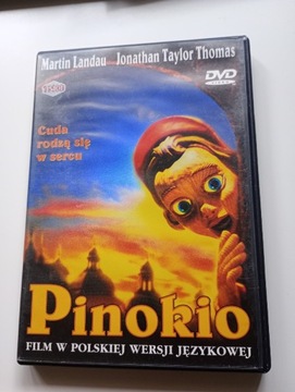 Pinokio Martin Landau Jonathan Taylor Thomas DVD 