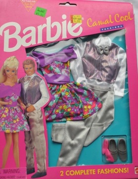 ubranko BARBIE i KEN SET 1995 CASUAL COOL FASHIONS